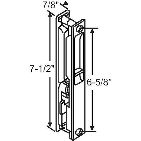 Strybuc Patio Door Handle 13-192WK